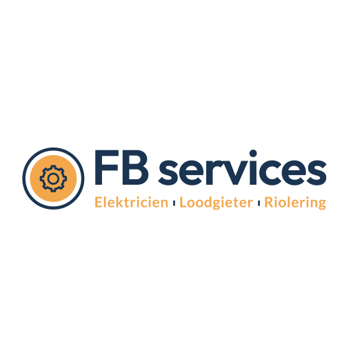 Het logo van FB Services, uw elektricien voor in Maastricht